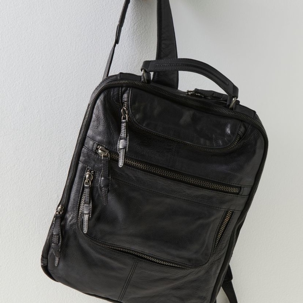 Free People East End Leather Backpack